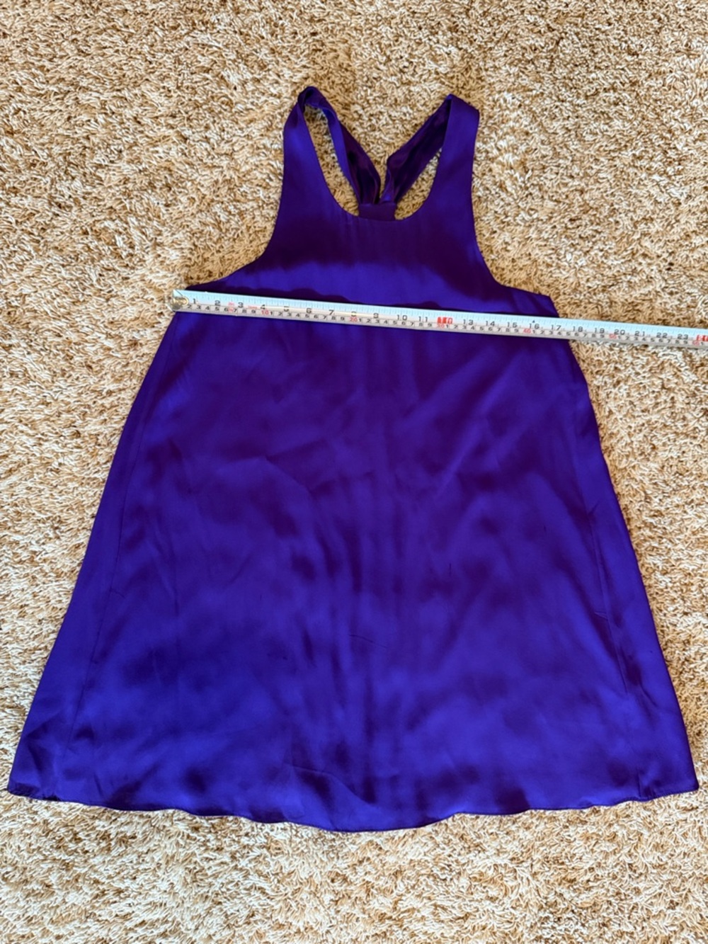Purple Sleeveless dress Alice + Olivia in perfect condition. - Picture 7 of 8